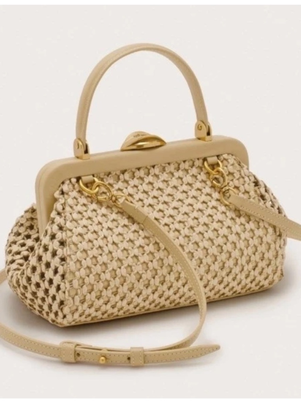 Cult Gaia Mini Zuma Crossbody Bag In Sand